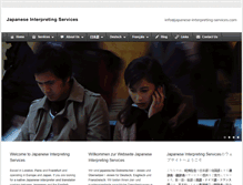 Tablet Screenshot of japanese-interpreting-services.com